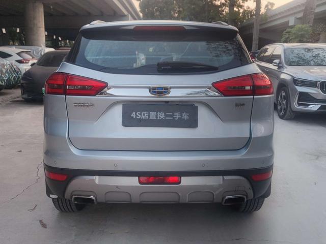 Certificated Used Geely Boyue 2018 Model 1.8TD Automatic Two - wheel Drive Smart Link Type 4G Connected Version