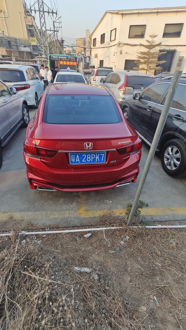 Certificated Used Dongfeng Honda Spirior 2015 2.4L Si