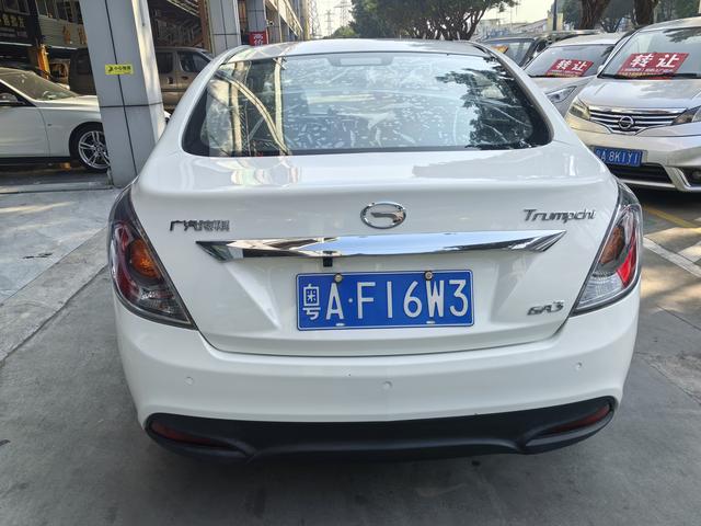 Certificated Used GAC Trumpchi GA3 2013 Model 1.6L Automatic Luxury ESP Edition