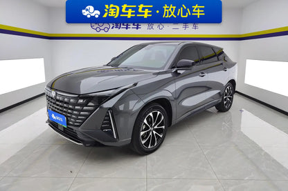 Certificated Pre-Owned Changan UNI-Z PHEV 2024 Blue Whale Intelligent Electric iDD 125KM Beyond Edition -u22100668