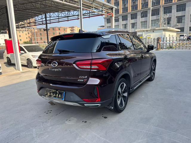 Certificated Used GAC Trumpchi GS4 2018 Model 235T Automatic Two-Wheel Drive Luxury Intelligent Connectivity Million Anniversary Edition