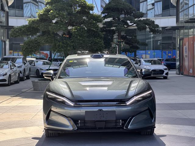 Certificated Used BYD Han L DM 2025 DM-p 180KM 4WD LiDAR Flagship Edition