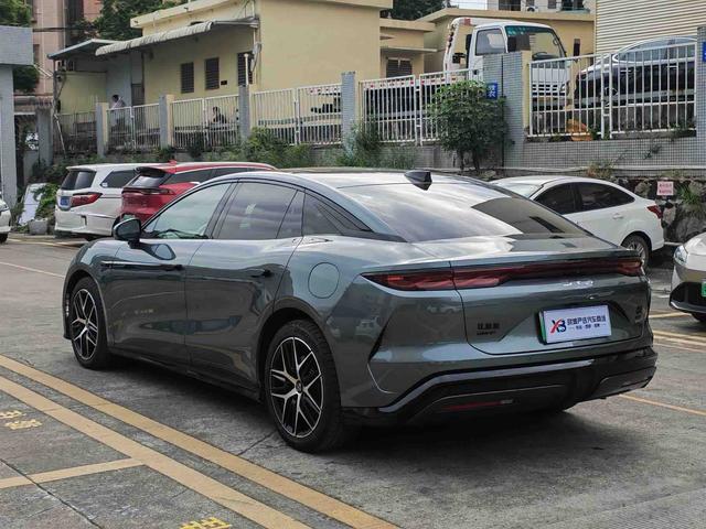 Certificated Used BYD Han L DM 2025 Model DM-p 180KM 4WD LiDAR Flagship Version