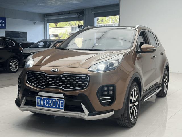Certificated Used Kia KX5 2017 Model 1.6T Automatic Two-Wheel Drive 15th Anniversary Special Edition DLX