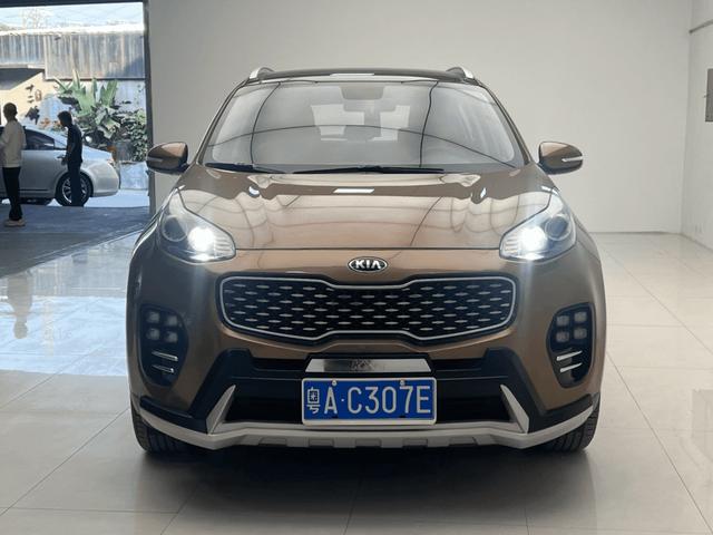 Certificated Used Kia KX5 2017 Model 1.6T Automatic Two-Wheel Drive 15th Anniversary Special Edition DLX