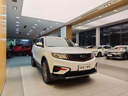 Certificated Used Geely Boyue 2021 1.8TD DCT Two-Wheel Drive Asian Games Comfort Edition